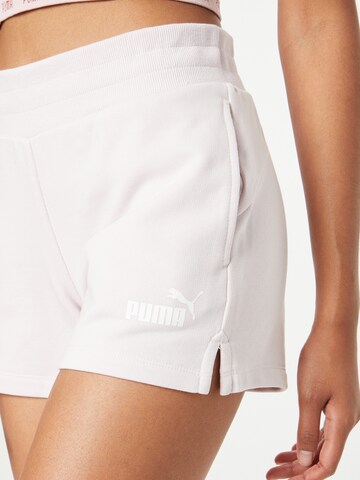 PUMA Regular Sportshorts 'ESS 4' in Lila