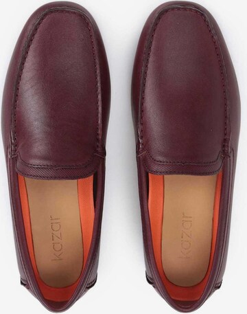 Kazar Mocassins in Rood