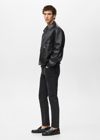 MANGO MAN Between-Season Jacket 'Ely' in Black
