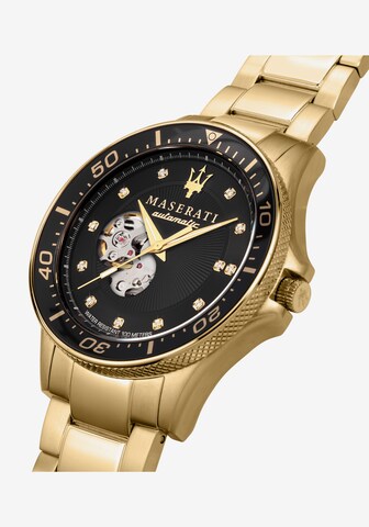 Maserati Analog Watch 'Sfida' in Gold