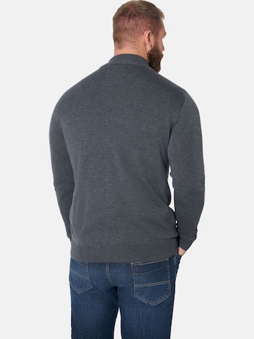 Jan Vanderstorm Strickjacke 'Agner' in Grau