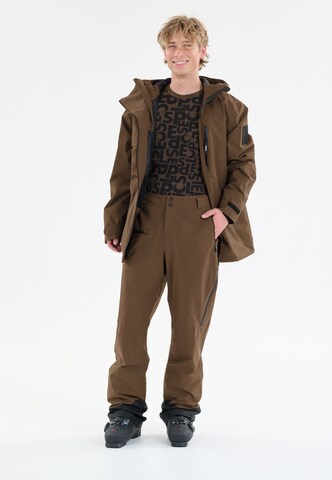 SLOPE Loose fit Workout Pants 'Zuki' in Brown