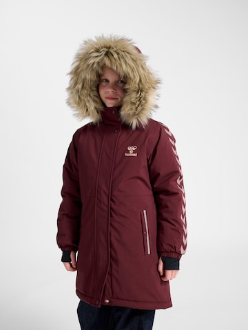 Hummel Athletic Jacket in Red: front