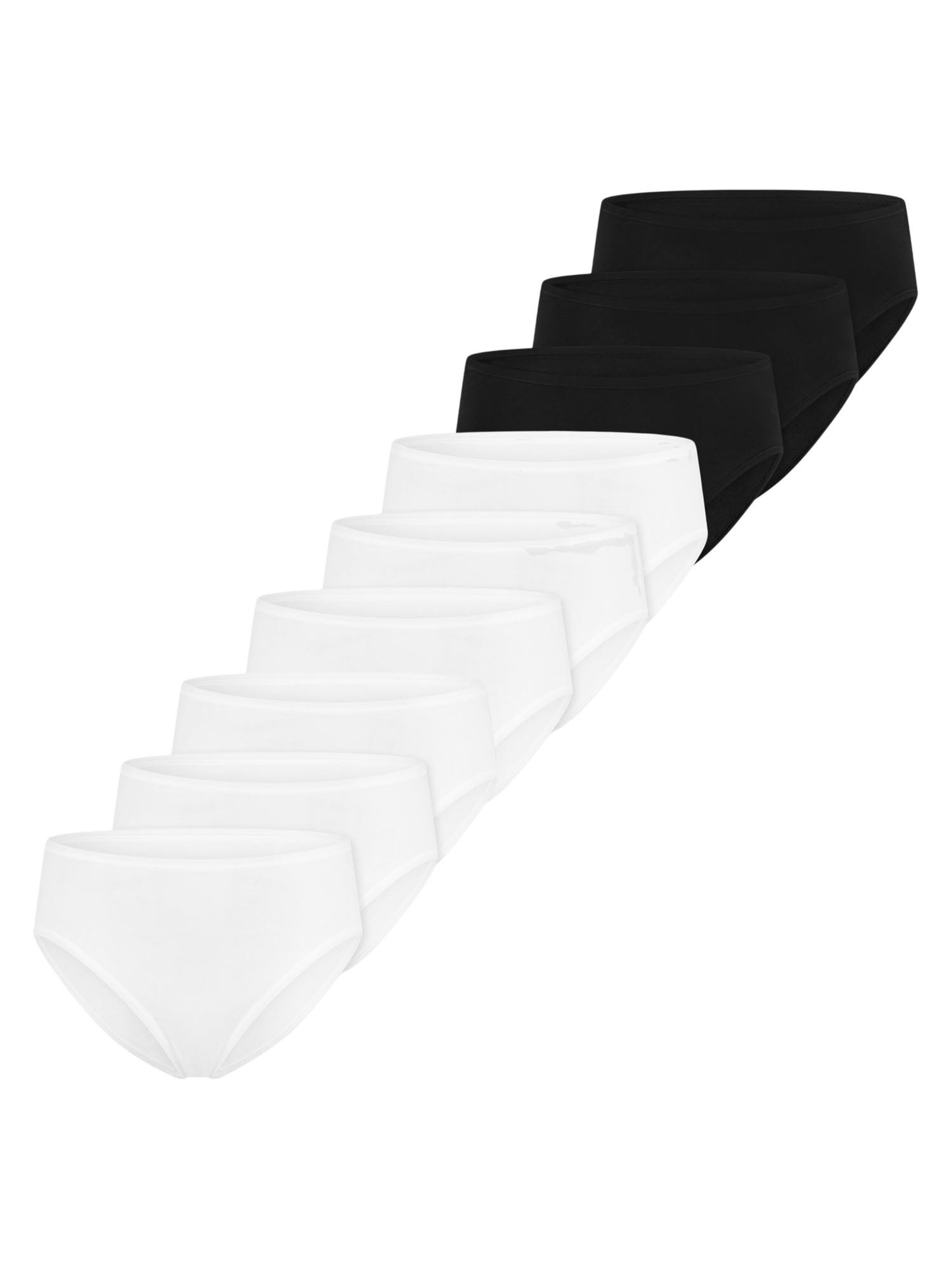 SCHIESSER Panty 'Essentials Cotton' in Black: front