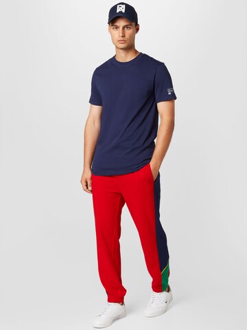 UNITED COLORS OF BENETTON Regular Trousers in Red