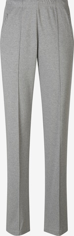 Peter Hahn Loose fit Pants in Grey: front