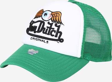 Von Dutch Originals Pet 'BAKER' in Groen: voorkant