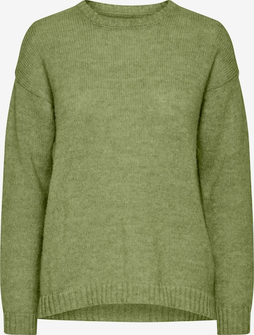 PULZ Jeans Sweater 'PZIRIS' in Green: front