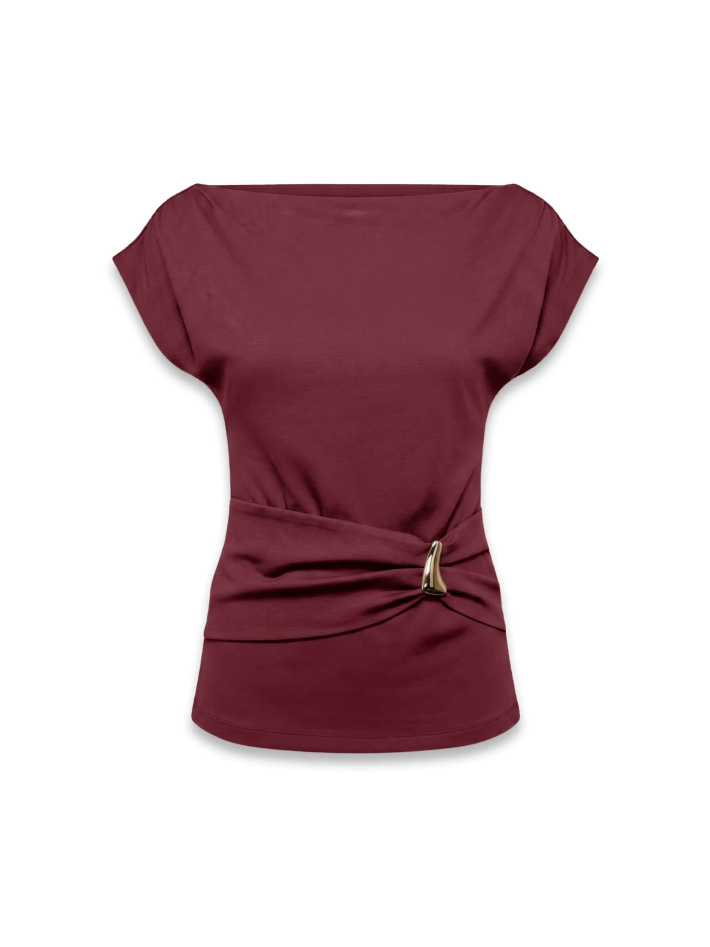 Top 'VMSmilla' in XS VERO MODA di colore rosso vino, Visualizzazione prodotti