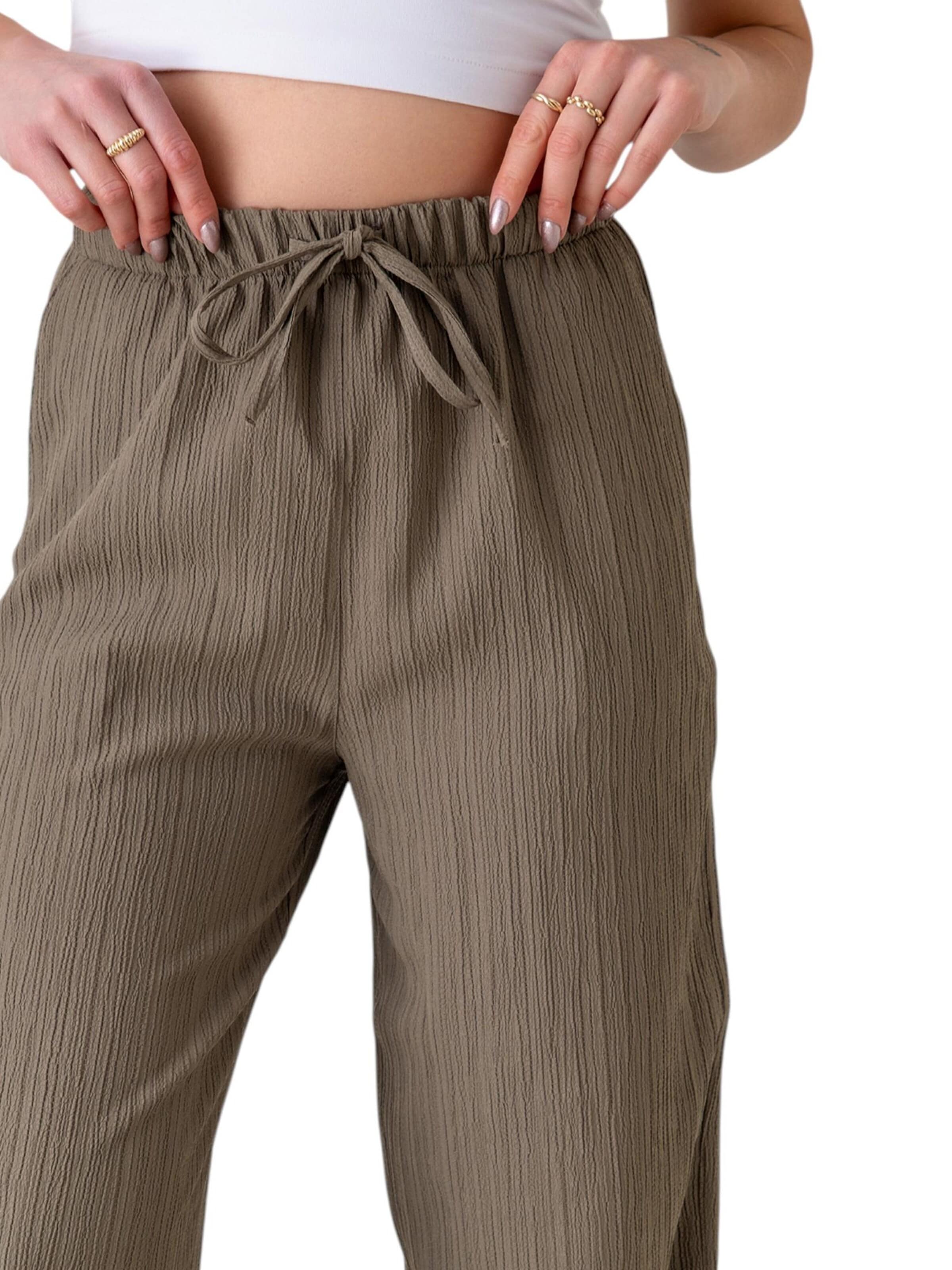 Loosefit Pantaloni 'ALARA' di fashionshowcase in verde