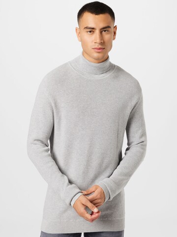 TOM TAILOR Sweater in Grey: front