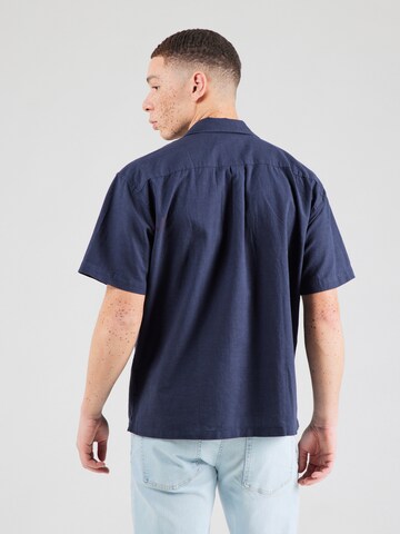 JACK & JONES Классический крой Рубашка 'JJSummer Resort' в Синий