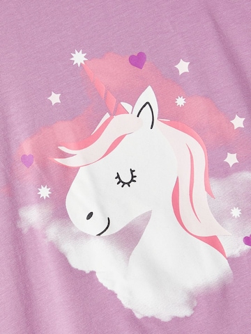 Pyjama ' Einhorn-Print' NAME IT en violet