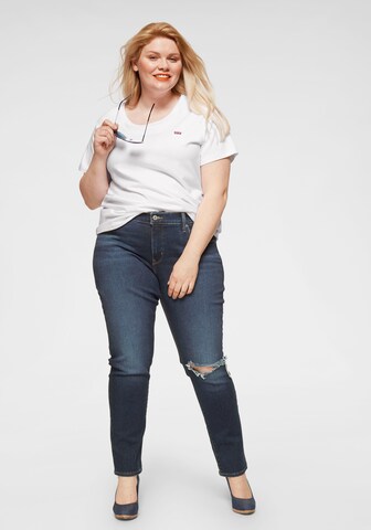 Levi's® Plus Μπλουζάκι 'PL The Perfect Tee' σε λευκό