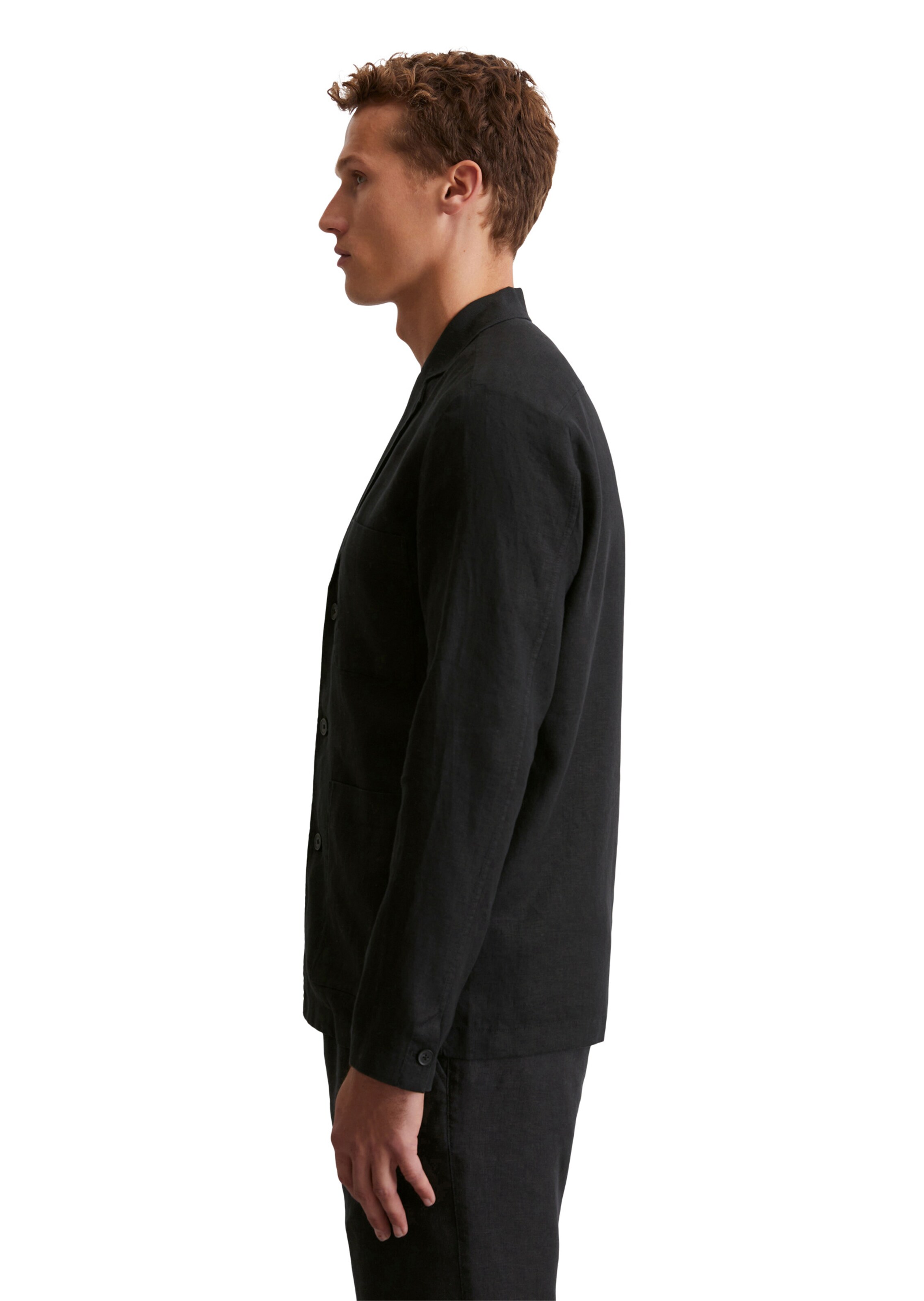 Marc O'Polo Comfort fit Colbert in Zwart