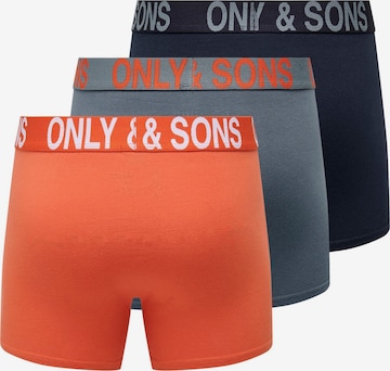 Only & Sons Boxer shorts in Blue