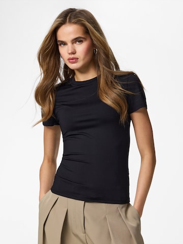 PIECES Shirt 'PCLULA' in Black: front