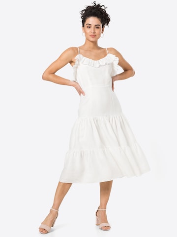 Robe d’été 'JASMINE' KAN en blanc : devant