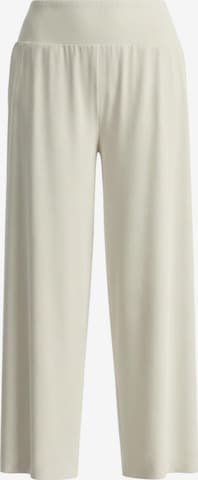 LOTUSCRAFTS Wide leg Sports trousers 'Heya Culotte' in White: front
