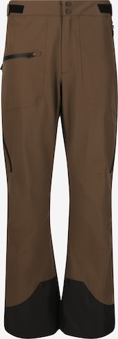 SLOPE Workout Pants 'Zuki' in Brown: front