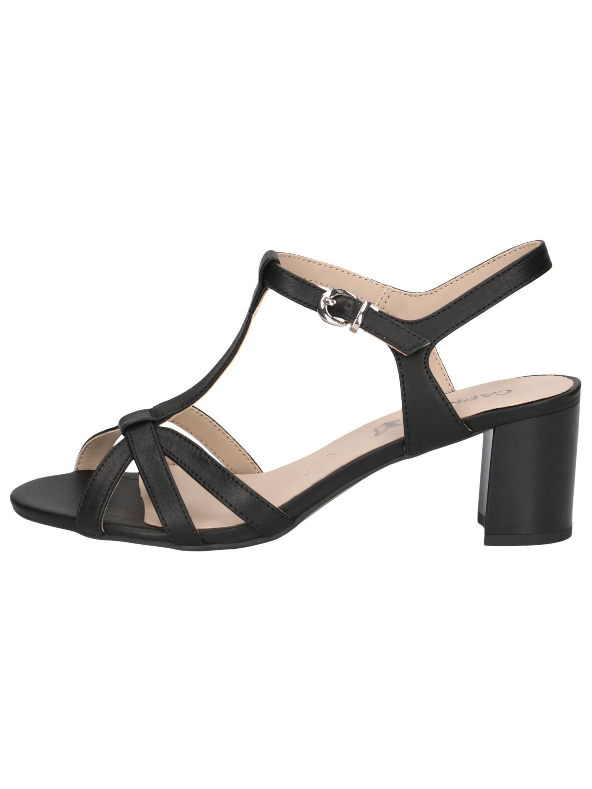 CAPRICE Sandale in Schwarz