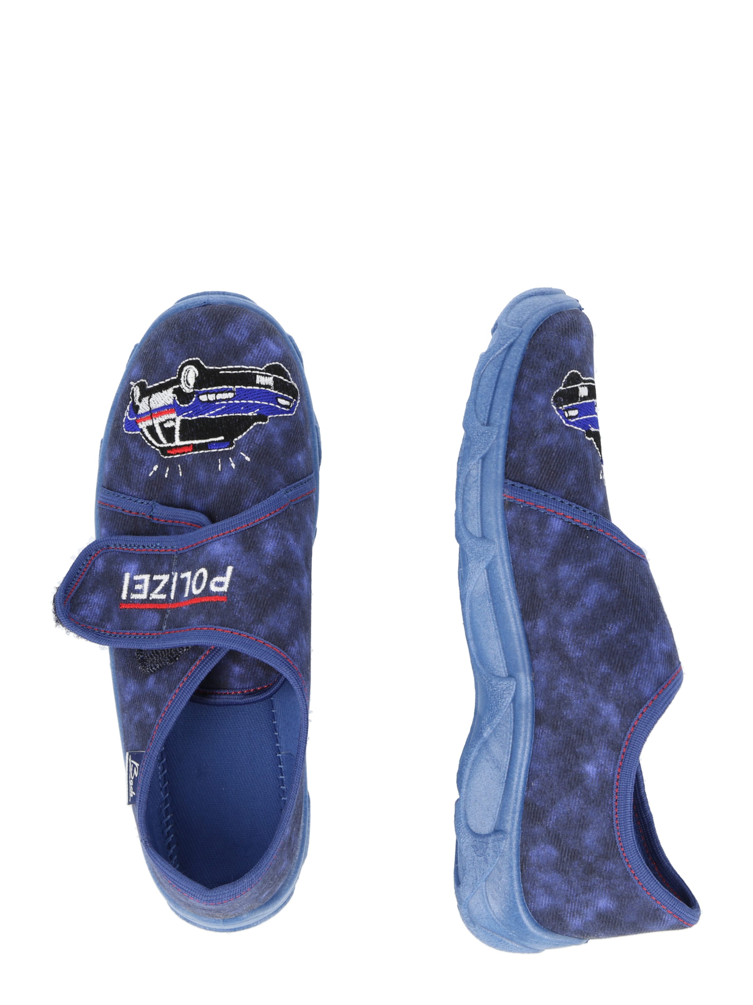 BECK - Zapatillas de casa 'Polizei' en azul