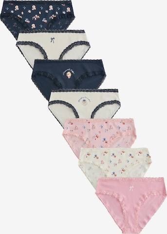 Slip Next en bleu : devant