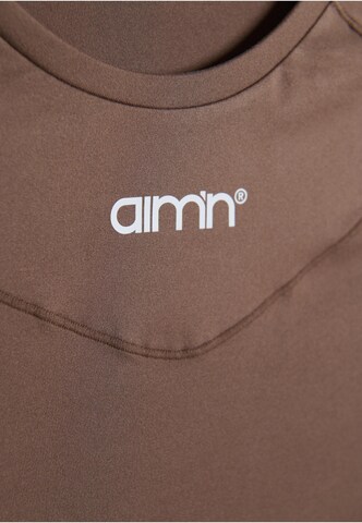 Aim'n Performance shirt in Brown