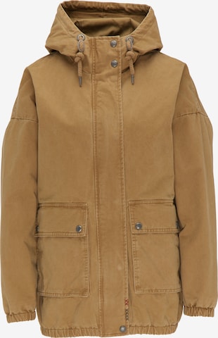 Veste mi-saison DreiMaster Vintage en beige : devant