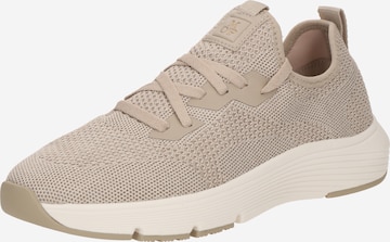 Baskets basses Marc O'Polo en beige : devant