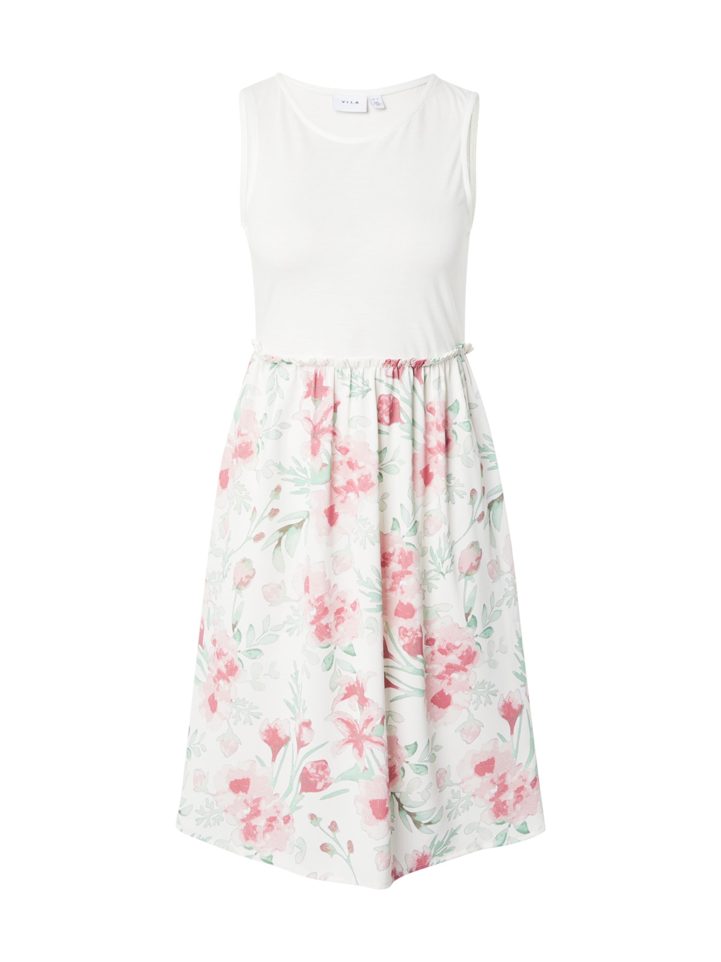 Robe 'VIJAS' VILA en blanc : devant