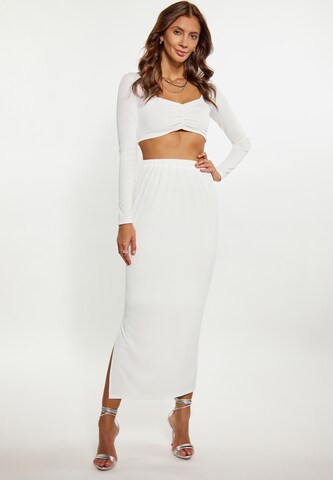 faina Skirt in White