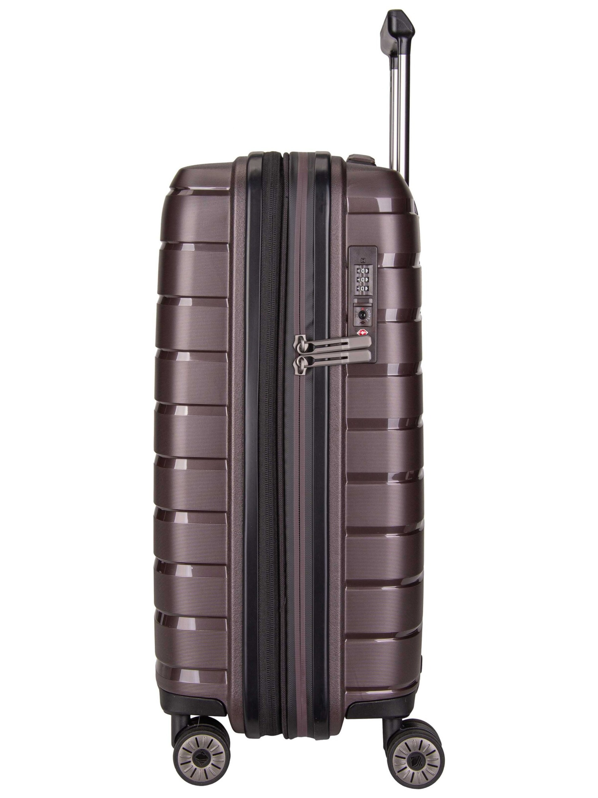TRAVELITE Cart ' Air Base 4-Rad Trolley S Exp ' in Brown