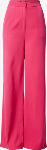 Wide Leg Pantalon Nasty Gal en rose : devant