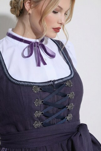 Ulla Popken Dirndl in Purple