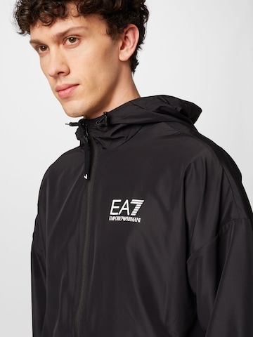 EA7 Emporio Armani Trainingsanzug in Schwarz