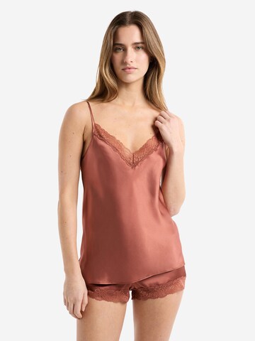ETAM Schlafshirt 'Milky' in Beige: Vorderseite