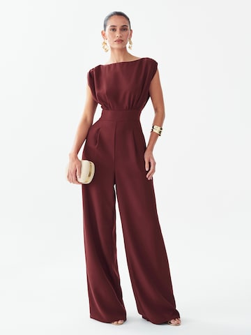 Tuta jumpsuit 'Sumi' di Willa in rosso