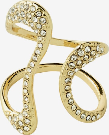 Pilgrim - Anillo 'Root' en oro: frente