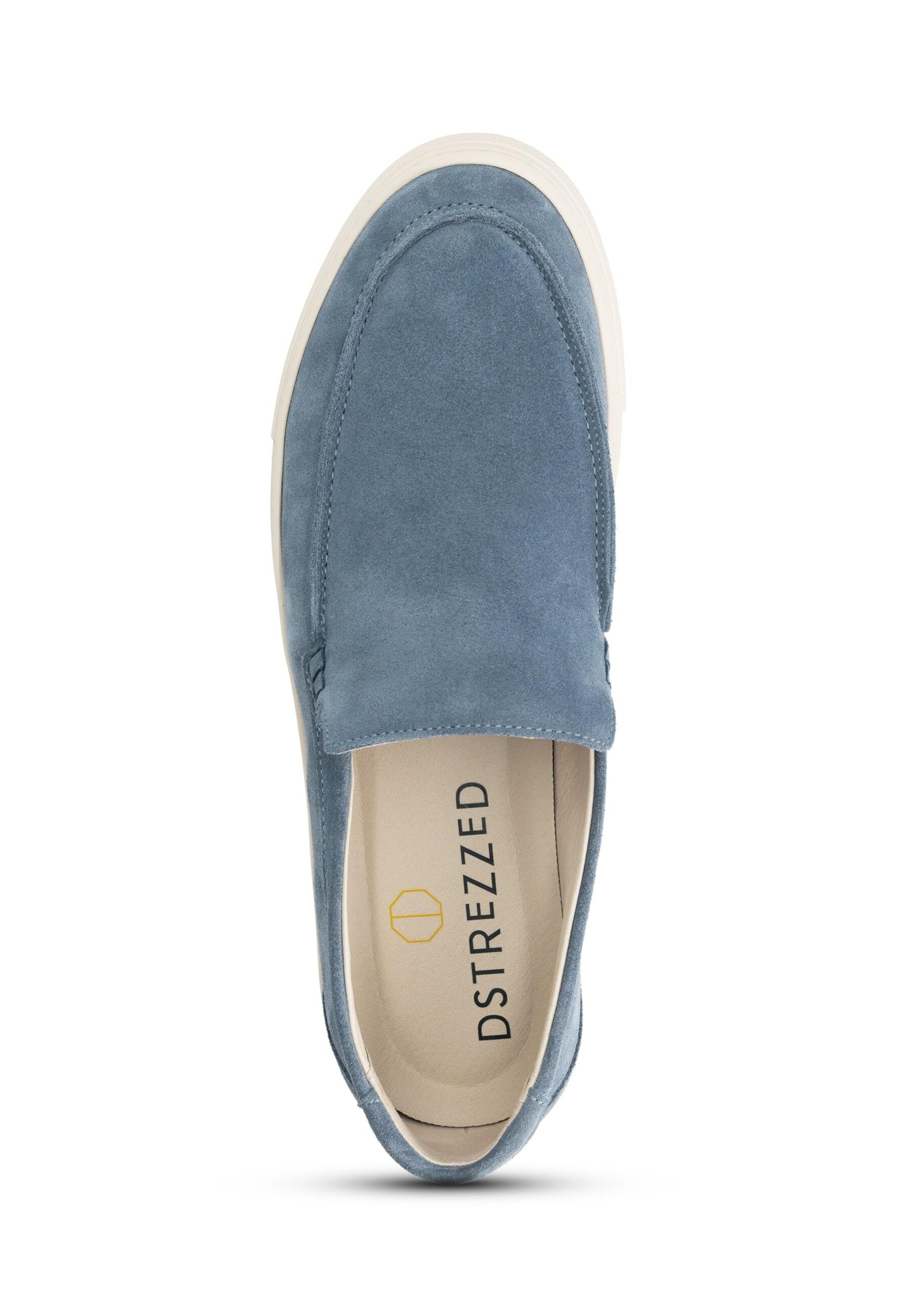 Mocassin Dstrezzed en bleu