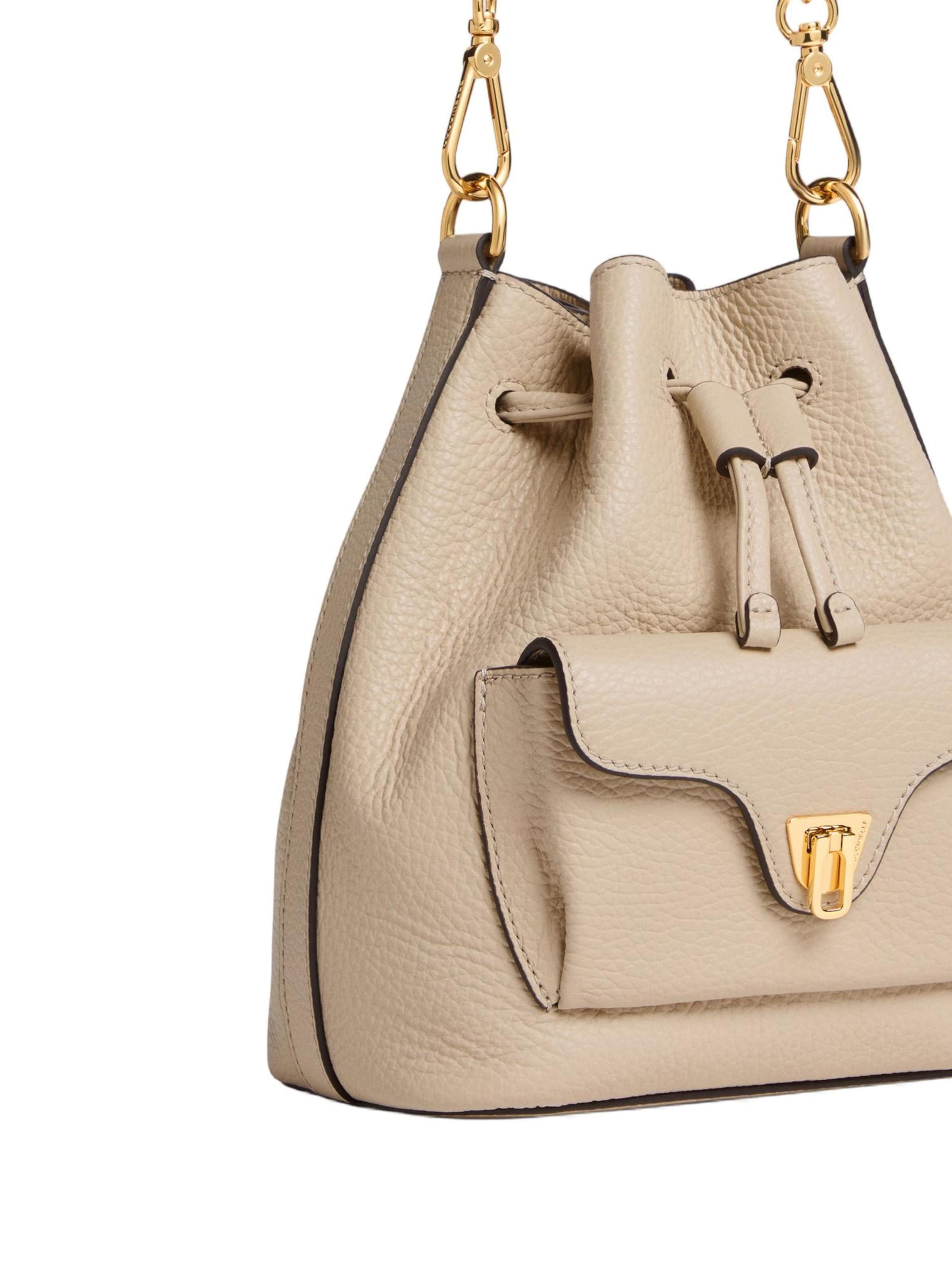 Borsa a mano 'COCCINELLE Beat Generation S26' di Coccinelle in beige