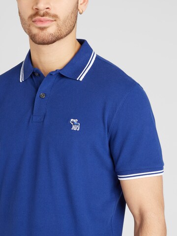 Abercrombie & Fitch Poloshirt in Blau