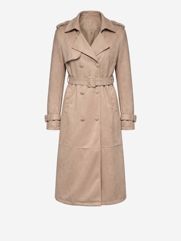 Ombre Tussenmantel in Beige