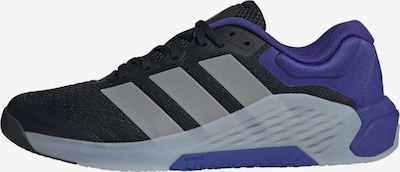 38 dydžio Sportiniai batai 'Dropset 4' iš ADIDAS PERFORMANCE, spalva – šviesiai pilka / violetinė-mėlyna / juoda, Prekių apžvalga