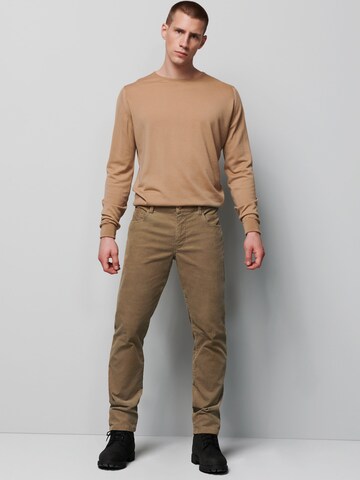 MEYER Slimfit Hose in Beige