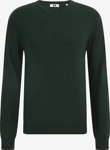 WE Fashion Sweater in Green: front