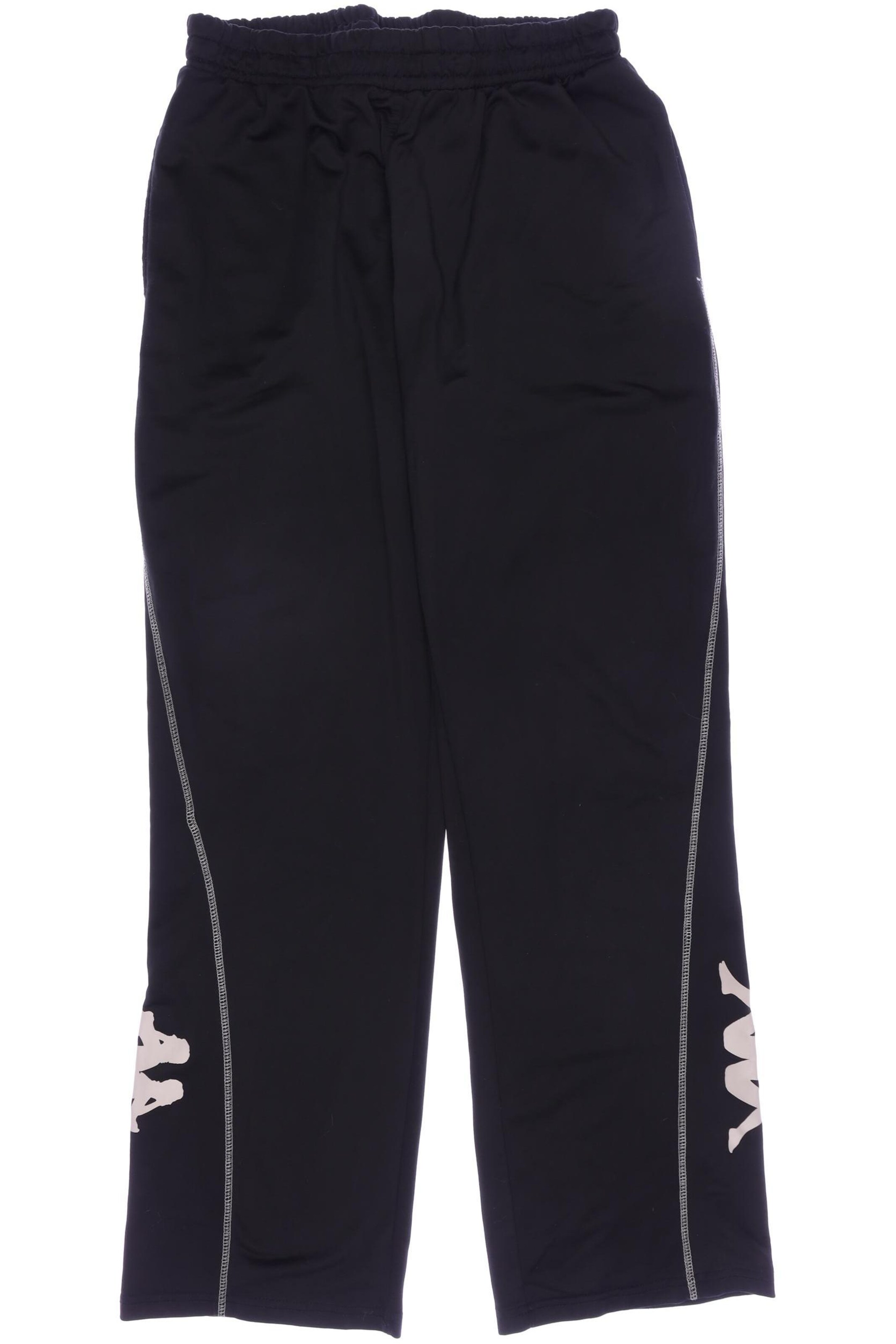 KAPPA Stoffhose 34 in Schwarz: Vorderseite