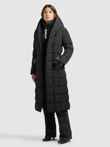 khujo Wintermantel 'JANESSA' in Schwarz