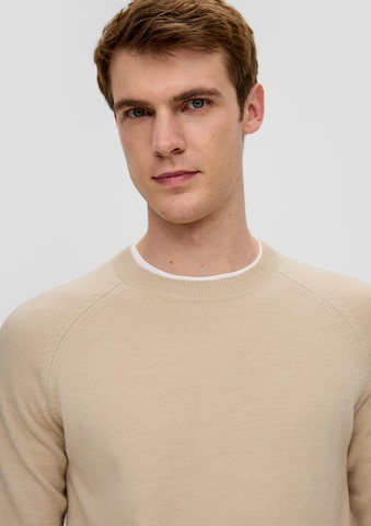 s.Oliver Sweater in Beige