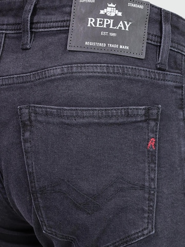 Regular Jean 'GROVER M0972 .000.719 210' REPLAY en noir